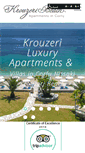 Mobile Screenshot of nissaki-corfu.com